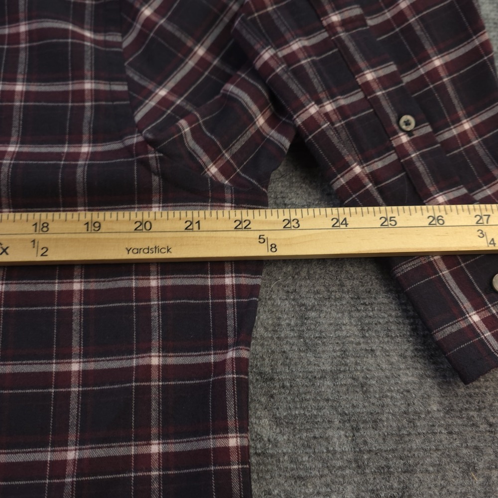 Untuckit Shirt Medium Benoit Polyester Stretch Fl… - image 5